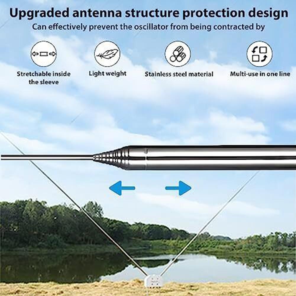 Professional Grade GP Telescopic/ Antenna 5 6M/18 4FT For Ham Radio Antenna/ New