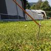 5MM Reflective Tent Guy Rope, 32 Feet Camping Rope Cord Guy Line for Camping Tent Fixation, Travel Backpacks, Outdoor