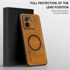 For Xiao 13T 13T Pro Fine Hole Sheepskin Magnetic TPU Soft Edge Anti-Drop Anti Fingerprint Phone Case