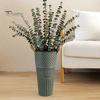 Retro Style Metal Flower Pot Vintage Buckets, Rustic Vases with Handles, Floral Containers, Wide Balcony Arrangement Holder Mouth Plant Display