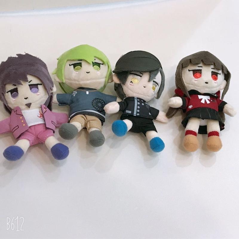Anime Danganronpa Plush Toys Pendant V3 Dangan Ronpa Komaeda Nagito Hinata Hajime Enoshima Junko Plushie Doll Key Chains Gifts