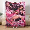 1pc Nezouko Blanket, Gift, for Men and Women, Soft Blanket, Good for Sofa Bed Couch Travel, Lightweight Flannel Blanket