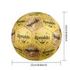 Ronaldo's Golden Ronaldo Celebration Soccer Ball Size 5 Football Machine-Stitched Indoor/Outdoor Training and Matches Sports Enthusiast Gifts