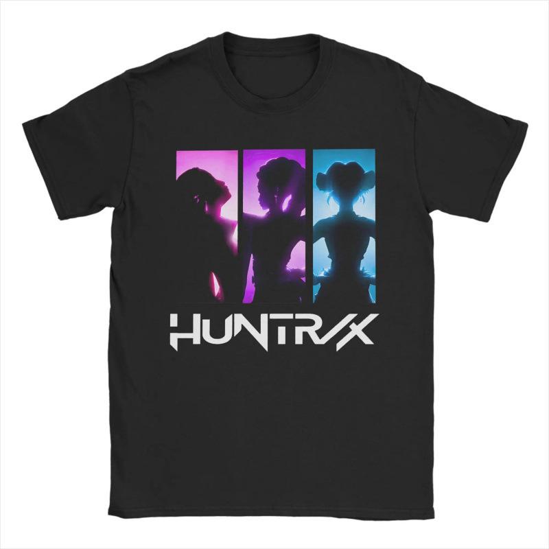 Kpop Demon Hunters Huntrix Girls T-Shirt nding S