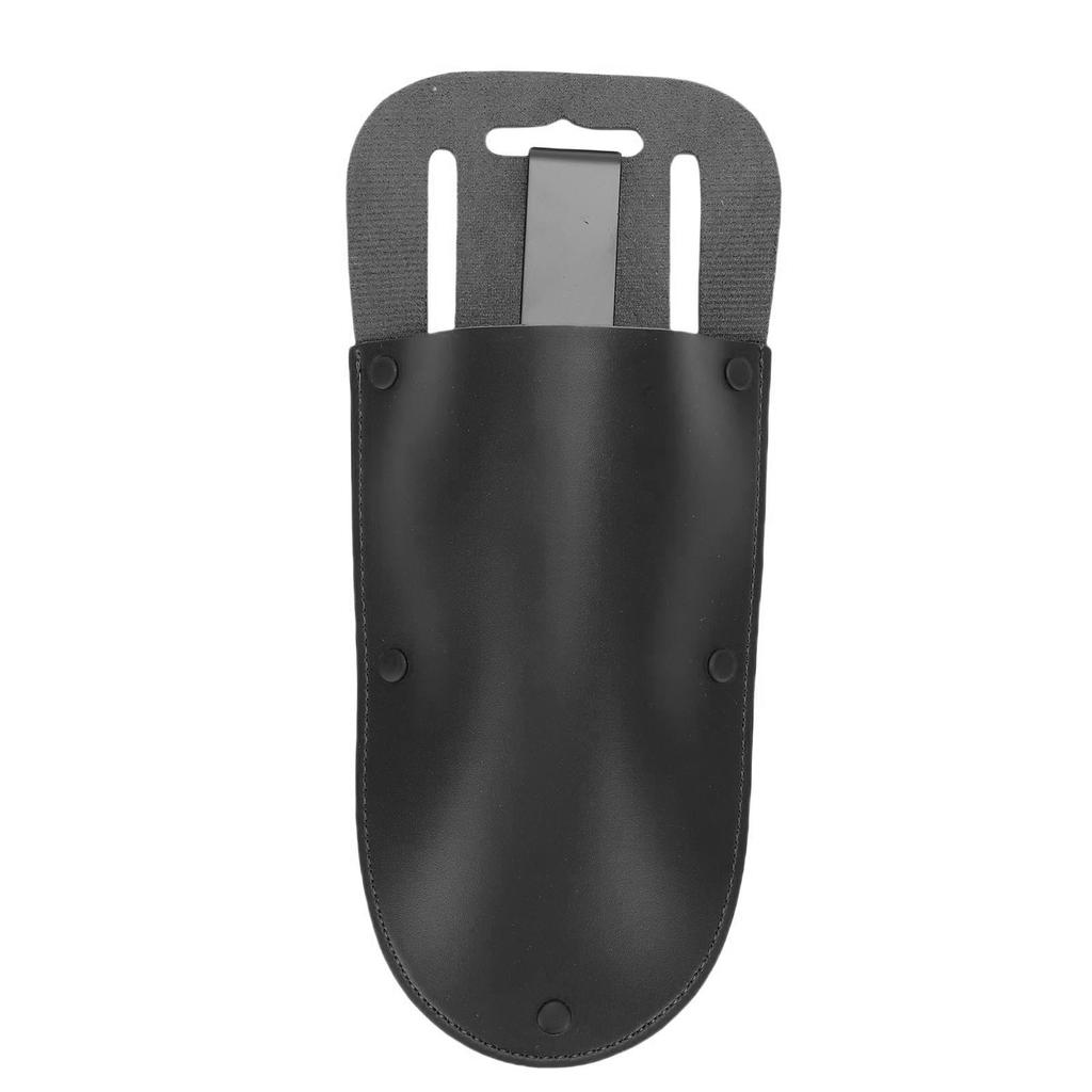 Garden Pruner Sheath PU Leather Pruning Shears Belt Holder Hanging Pouch for Garden Pliers Scissors Black