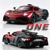 1:32 ONE Revuelto Toy Supercar Models Alloy Diecast Rubber Tires Doors Opened Sound Light Pull Back Interaction Toy Sports Cars