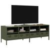 VidaXL TV Cabinet Olive Green 135x39x43.5 Cm Cold-rolled Steel, TV Stand, TV Buffet, Hi-fi Cabinet, TV Bench, Cabinet In 851332