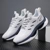 Sports & Casual Shoes - Lightweight and Breathable Mesh Running Shoes with Shock Absorption, Non-slip Soles and Lace-up Closure.