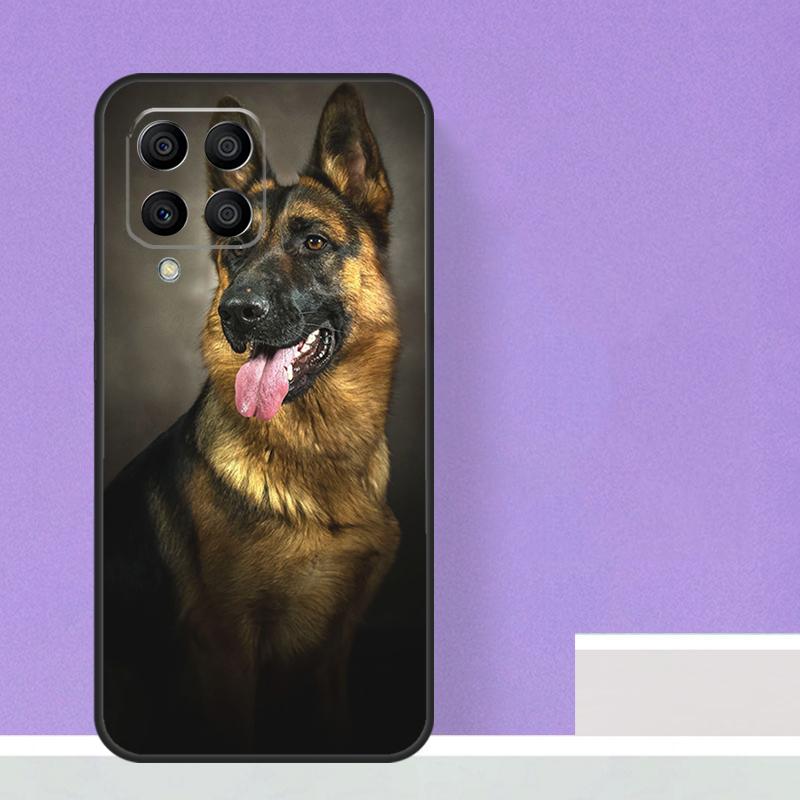 

Немецкая овчарка для Samsung Galaxy M15 M55 M13 M33 M53 M21 M31 M51 M30s M20 M14 M34 M54 M12 M32 M52 чехол Samsung M53