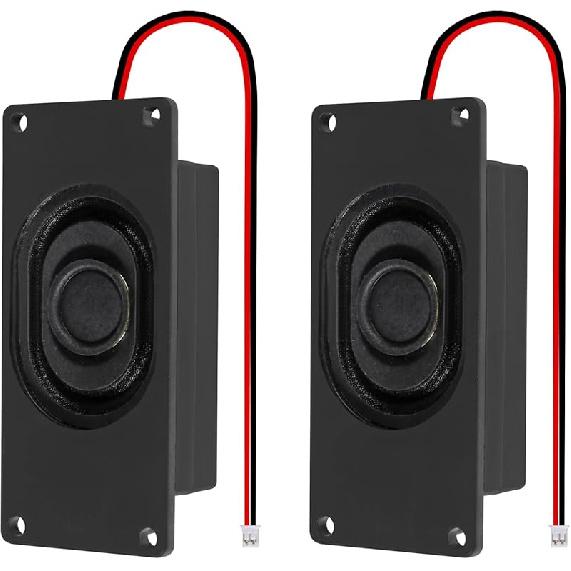 2 шт. Аудиодинамик 3 Вт 8 Ом Динамик 8 Ом 3 Вт Громкоговоритель 2,54 мм Интерфейс Динамик для Маленьких Электронных Проектов Рекламных Машин LCD Телевизора 4o 3w jst-ph2.0