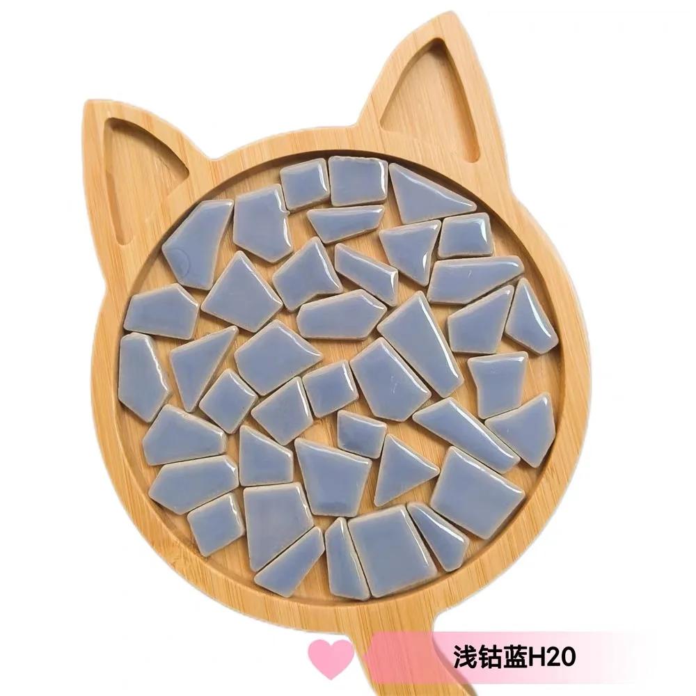 100g Porcelain Mosaic Tiles DIY Craft Ceramic Tile Mosaic Making Materials hobby pieces bulk