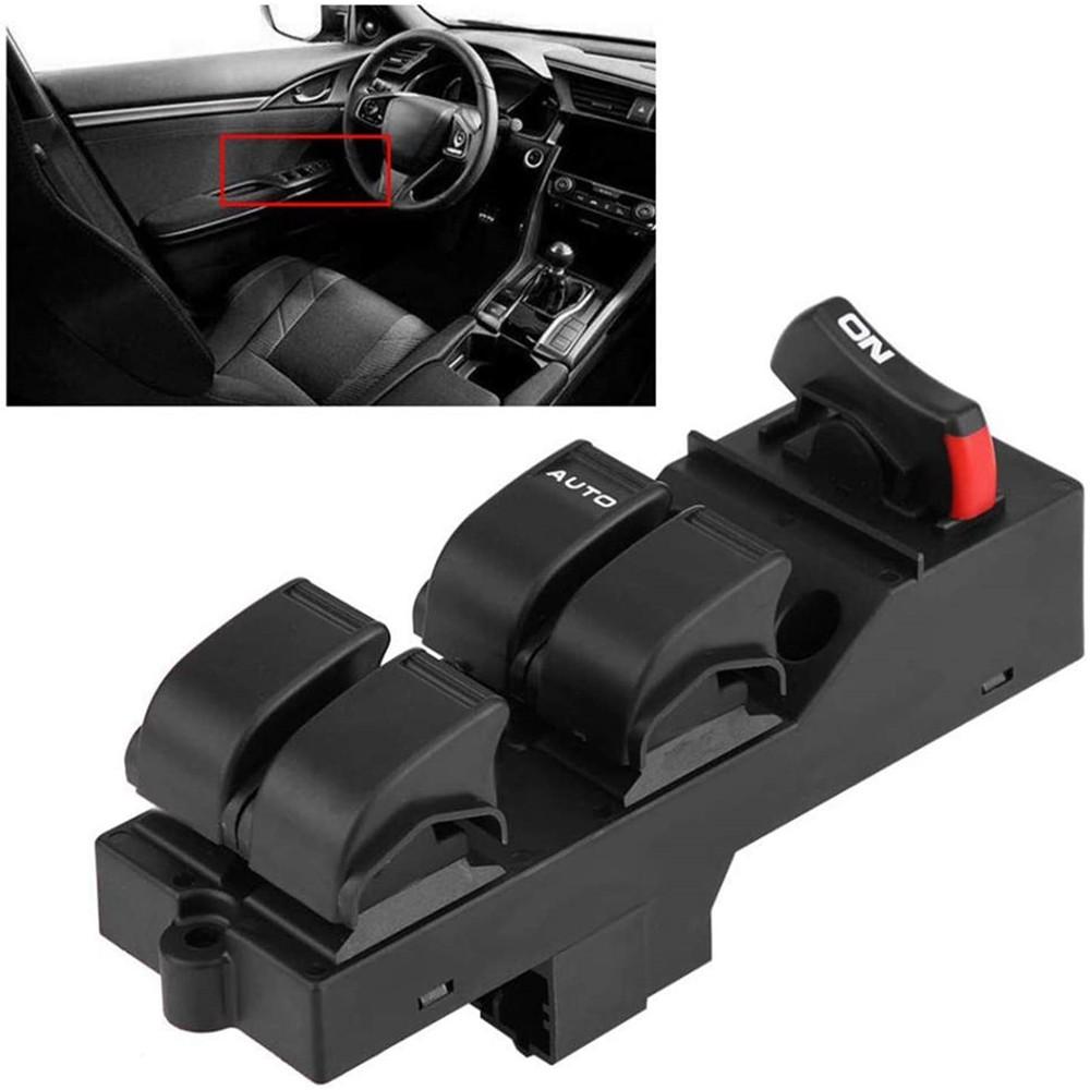 NEW Master Power Window Switch 83593-S04-9500 For Honda Civic CX EX HX LX Si 4 Door 1996-2000