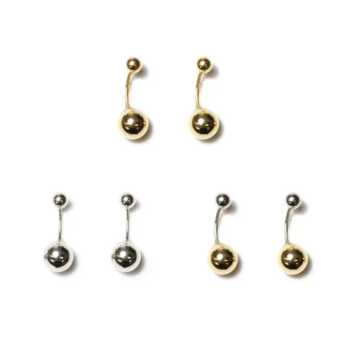 simple ball earring