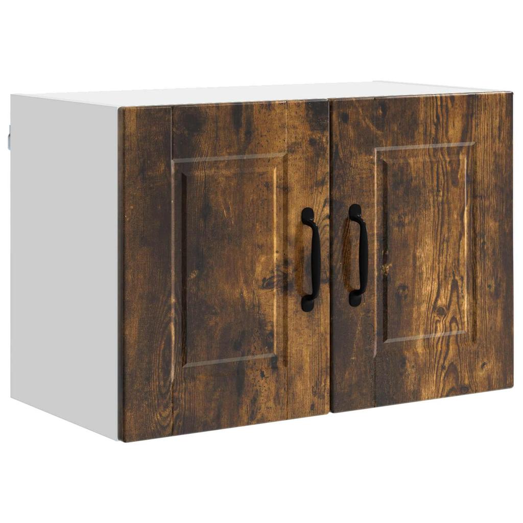 Wall Mounted Cabinet PORTO Smoked Oak 60 X 31 X 40 Cm