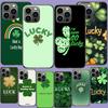 Lucky Affirmations Phone Case For Iphone 17 Air 15 Pro 14 Plus 16 Pro Max 17E 16E 12 13 Mini 11 Cover Cute Fundas