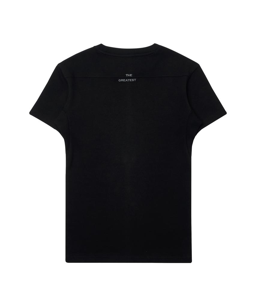 Weideun [Ali] The Greatest Muscle Fit Short Sleeve Black