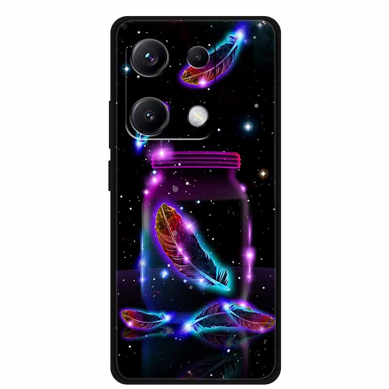 For Redmi Note 14S Case Luxury TPU Soft Silicone Back Cover Phone Cases for Xiaomi Redmi Note14S Protector Lovely Bumper Coque