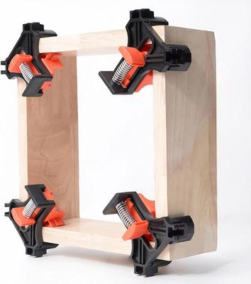 1PC 4PCS Grampos de Canto de 90 Graus Ferramentas para Marcenaria Grampos de Ângulo Reto Grampo Grampo Ferramenta para Marcenaria Grampo de Canto Fixador Canto
