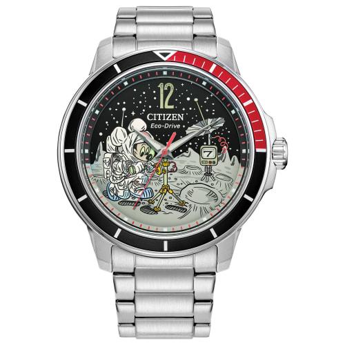Citizen Disney Mickey Astronaut Watch, AW1709-54W, Silver