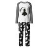 Halloween Day  Prints Family Matching Long Sleeve Tops+Pants Set Family Matching Sets