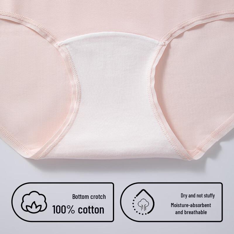 Sang Leiya Women's 50-Count Combed Cotton Antibacterial Briefs