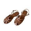 Fashion 2025 Sandals Ladies Shoes Summer Women's Heels Soft New Girls Comfort Retro Scandals Slides Comfort Shoes for Women 2025 Sandals