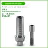 For Adin Temporary Abutment Dental Implantstraight Cylindrical Titanium Oem Odm Prosthesis Lab Screw Retained Parts