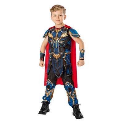 Thor: Love And Thunder Childrens/Kids Deluxe Costume Top & Bottoms