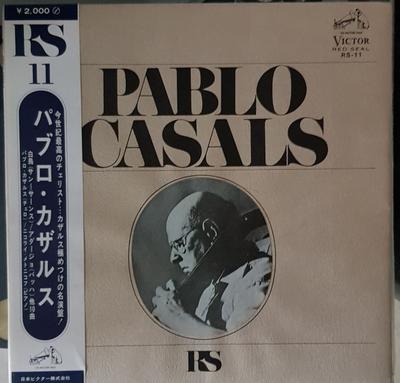 LP Record PABLO CASALS NIKOLAI MEDNIKOFF  Art Of Pablo Casals RS11 RCA RED SEAL 1968 Japan Classical Used