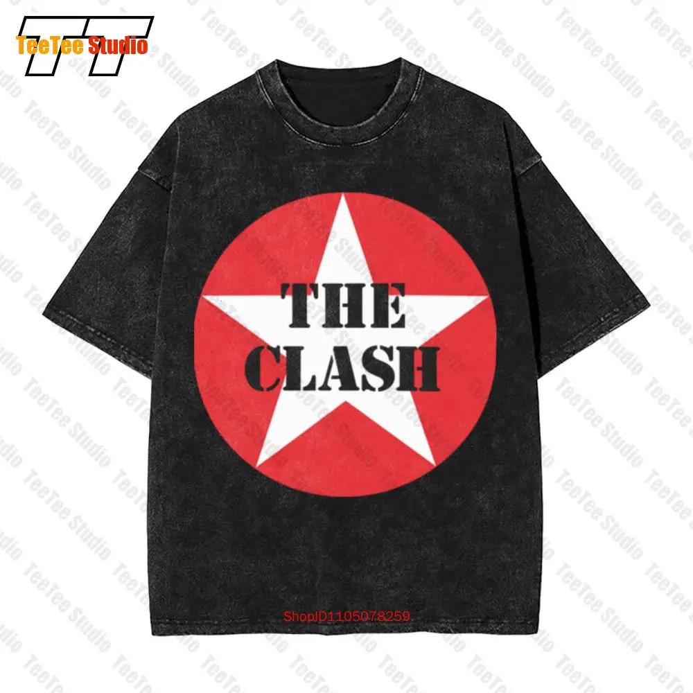 The Clash 'Sternenlogo' Vintage Oversized T-Shirt POQQ