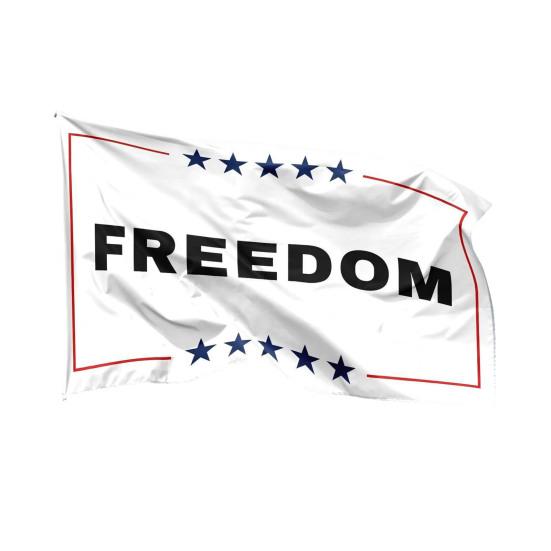 Charlie Kirk Freedom Flag 3x5 Ft Memorial Yard Sign Patriotic Garden Banner for Outdoor