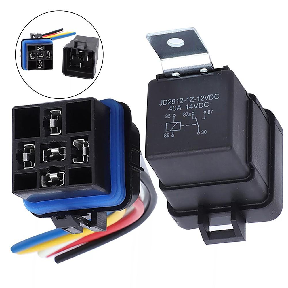 Heavy Duty Waterproof Automotive Relay Kit with Flexible Wiring Options