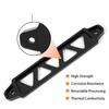 5-Hole Bracket Aluminum Battery Mount Aluminum Alloy Construction Enhanced Stability Aluminum Alloy Battery Holder