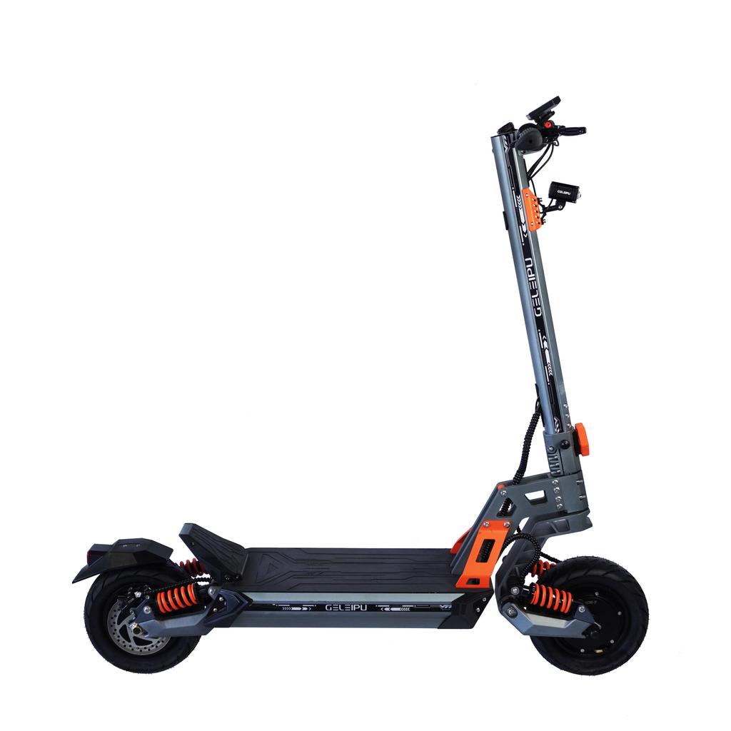 GELEIPU GT EVO Electric Scooter 11inch Off-road Tires 1600W*2 Motors 60V36Ah Battery 86km/h Max Speed 95km Max Range Adult Off-road Escooter