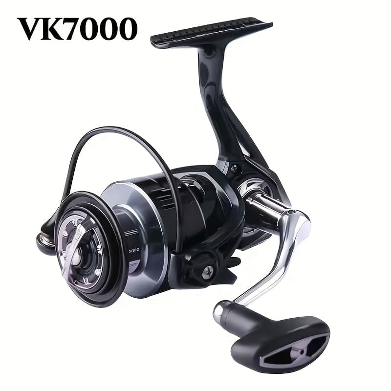 Double-handed Spinning Reel Stainless Steel and Nylon Large Capacity Metal Wire Cup High Speed Ratio Seamless Long Distance Bait Casting Fishing Wheel