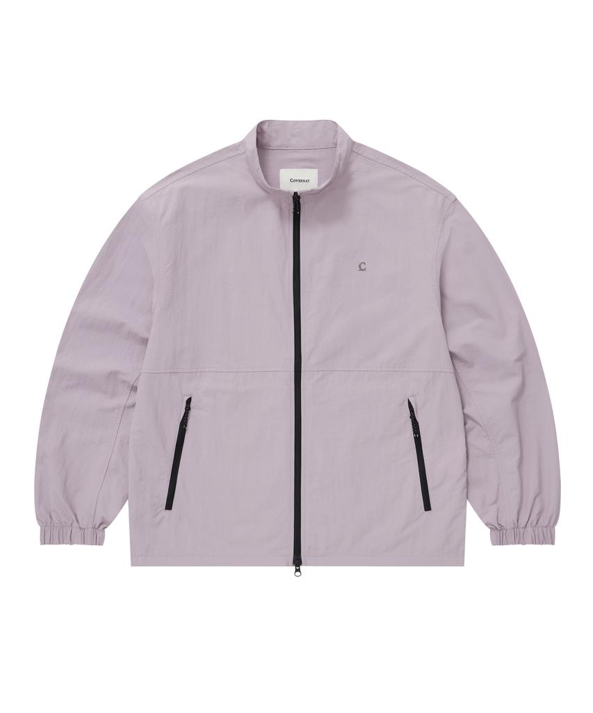 COVERNAT Nylon Track Jacket Dusty Pink
