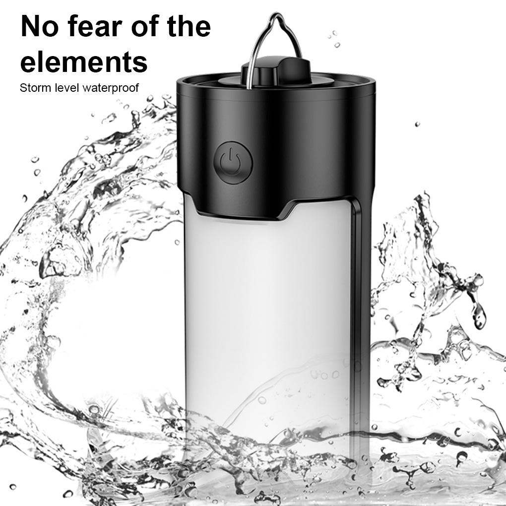 Camping Lamp Outdoor 2 Gear Dimmable LED Hiking Tent Lantern IPX45 Waterproof Indoor Household Night Riding Light