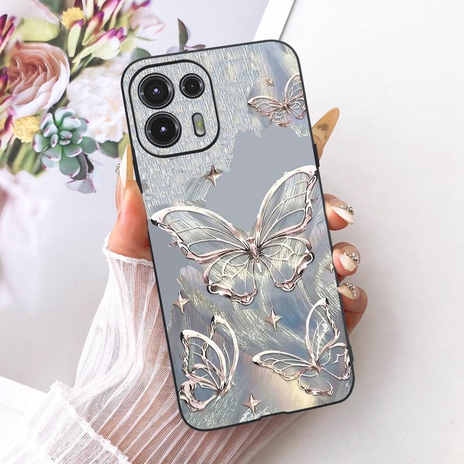 For Motorola Edge 20 Lite Case Edge20 Fusion New Luxury Painted Cover Soft Silicone Case For Motorola Edge 20 Pro Edge20 5G Bags