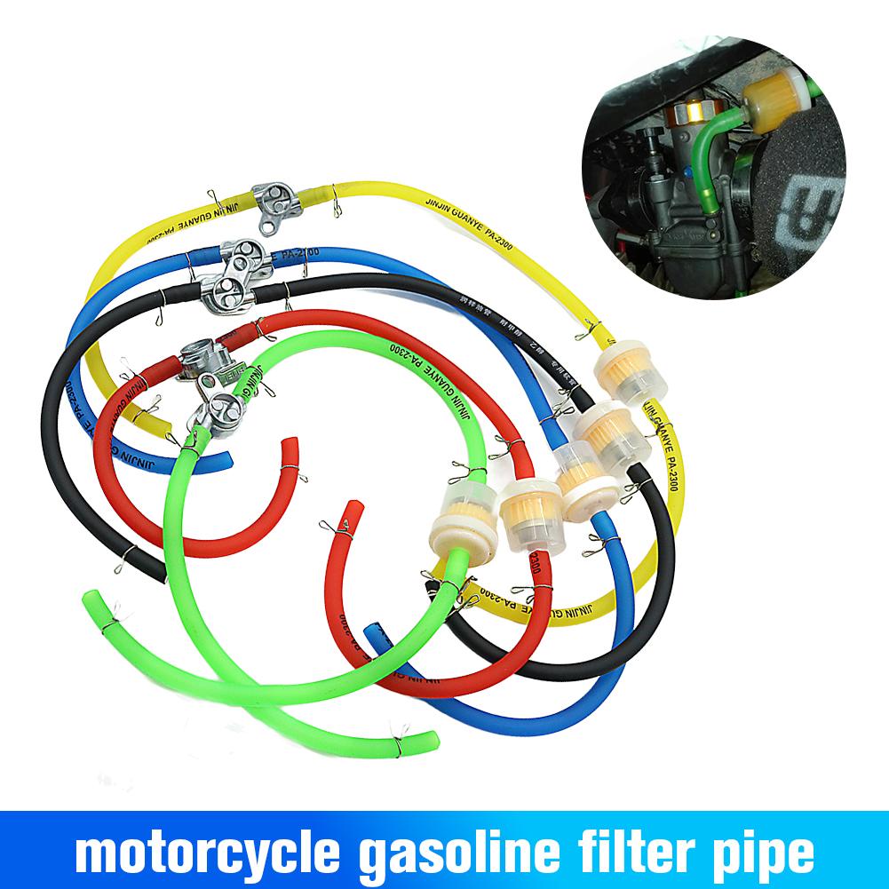 Motorcycle Scooter Off-road Motorcycle Filter Beach  Oil Cup Pipe Filter Oil High-quality Bike With V8E9