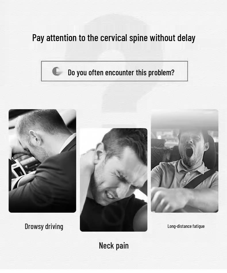 Changan CS75PLUS Gen 4 Neck and Lumbar Support Pillow - White