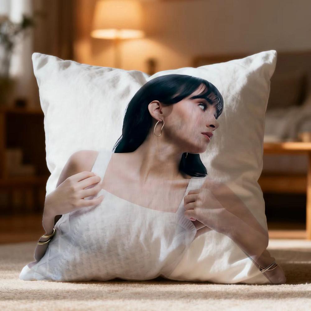 Popular A-AAitana Cushion Cover Soft Washable Pillow Case Multi-Scene for Couch Bed Travel Office Use