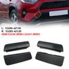 4pcs Car Front Bumper Towing Hook Eye Cap Lid Trailer Hauling Cover For Toyota RAV4 LE Car Accessories