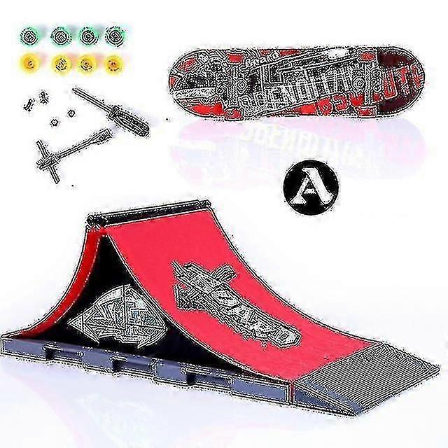 Finger-Skateboards Skatepark Rampenteile Deck Sportspiel für Kinder