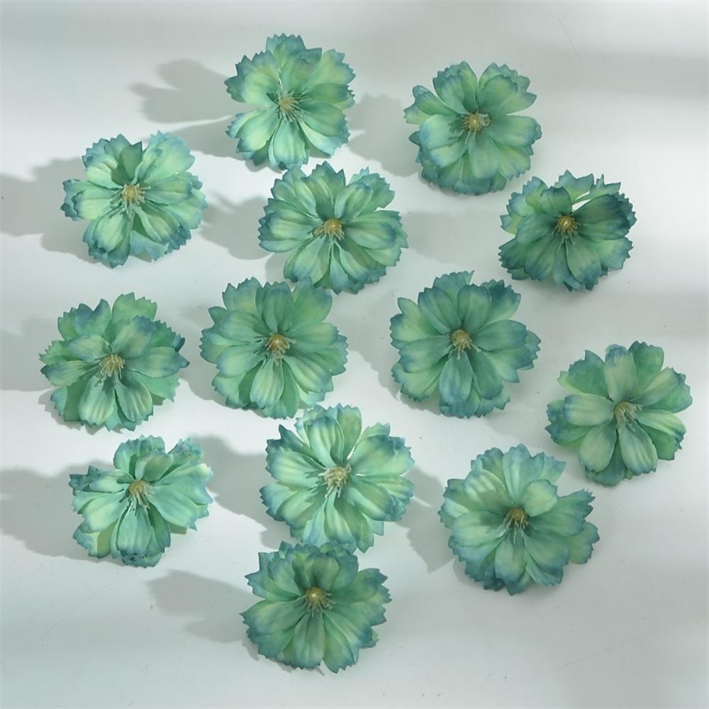30/50Pcs Artificial Hydrangea Flowers Head Rose Artificial Flower Home Room Decoration DIY Gift Accessories Wreath Wedding Decor