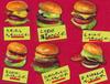 Village Vanguard Diner Magnetic Miniature Hamburgers of 6 Rainbow Gachagacha Capsule Toy [Set (Complete)]