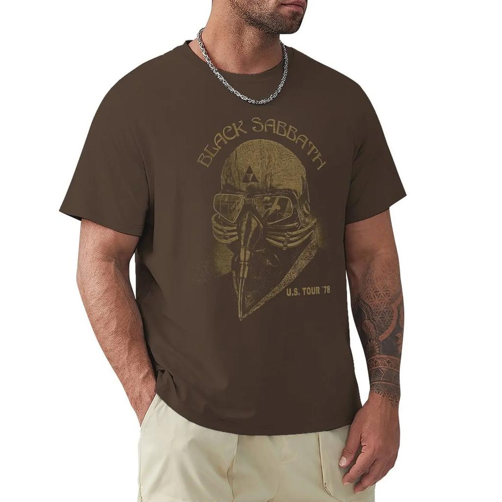 Black Sabbathe Rock Band Short Sleeve US Tour T Shirt Men Women Cotton Summer Brand Tee Top Gift Streetwear Fashion High Quality