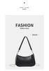 Trendy Versatile Retro Chain Baguette Underarm Crossbody Shoulder Bag for Women