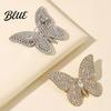 Anti-rust Brooch Pin Butterfly Design for Women Rhinestones Inlaid Women