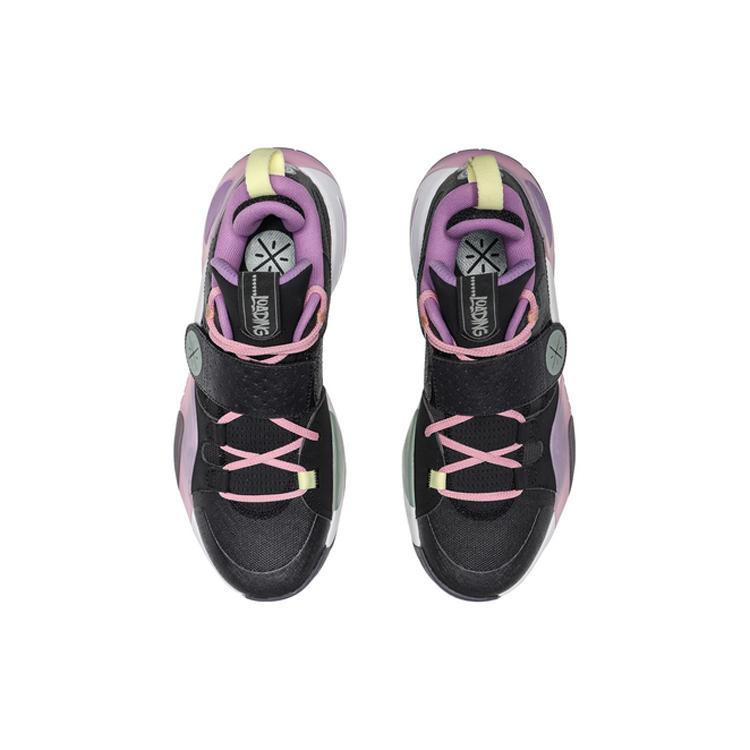 Li Ning All City8 All City 8 Synthetic Leather Cushioning Slip Resistant Abrasion Resistant Rebound Low Top ABAQ069-5