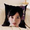HHashimoto KannaS Cushion Cover Soft Plush Throw Pillow Cover  DoubleSided Printed Cushion Case  Cozy Sofa  Home Decor